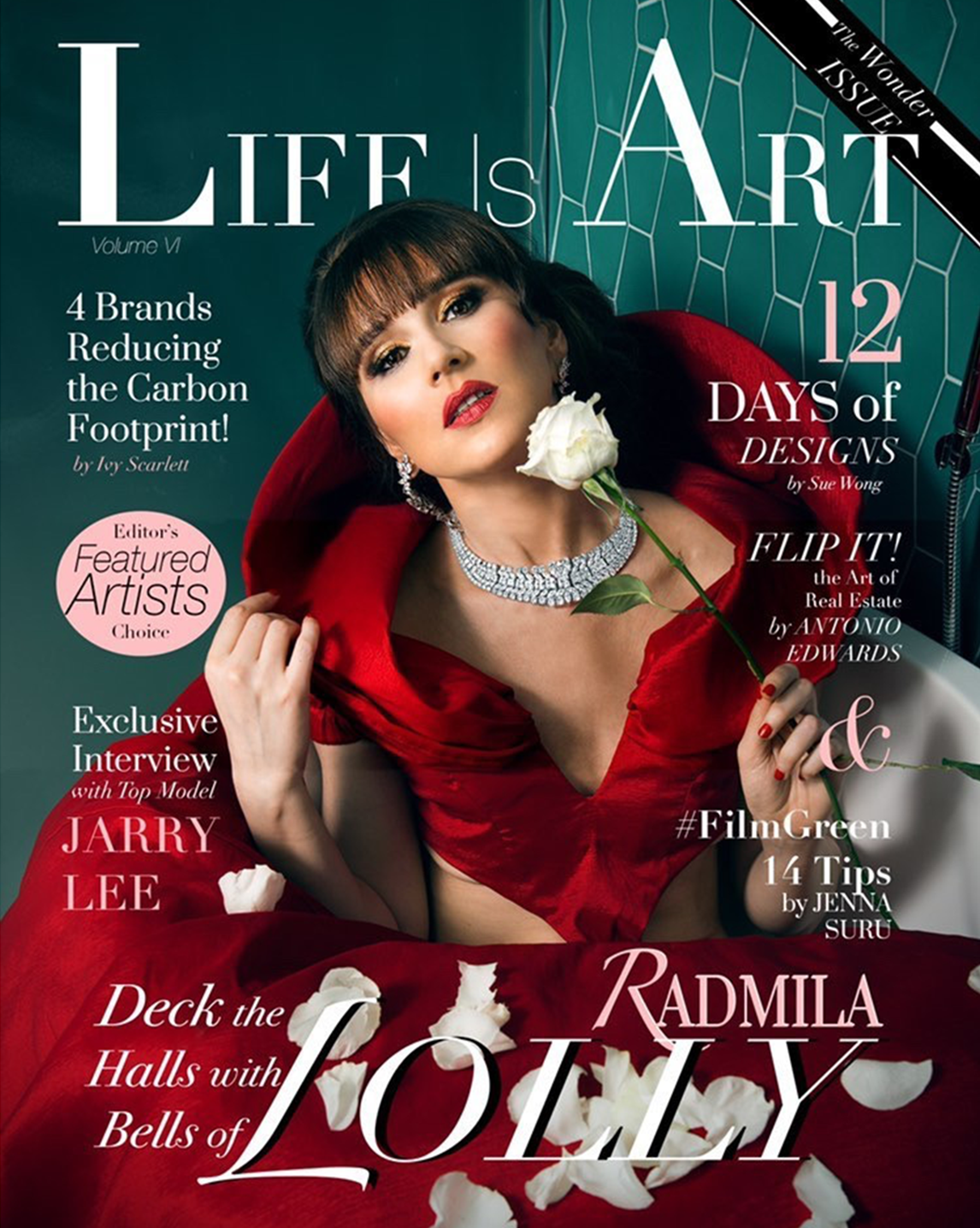 Radmila Lolly Celebrates her “Magic” Birthday, The Spectator Mag